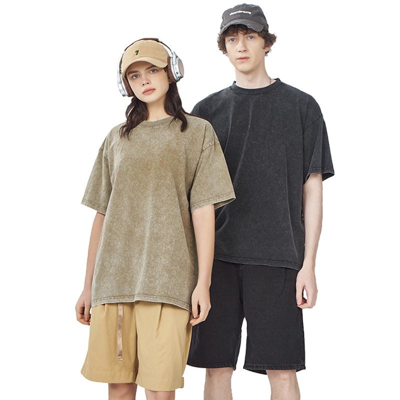 High Street Washed Batik Oversized Tee Shirts