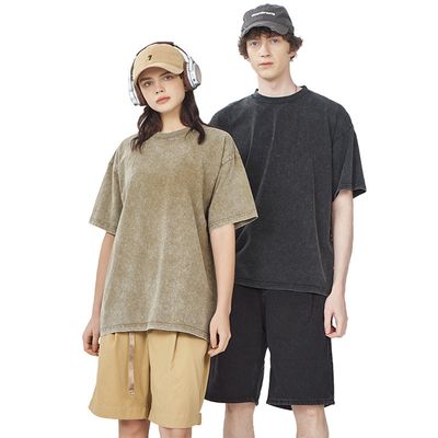 High Street Washed Batik Oversized Tee Shirts