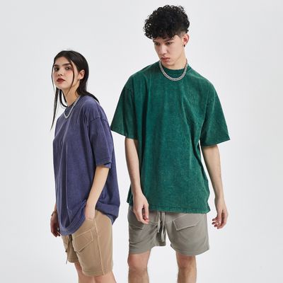 Vintage Acid Wash Batik Heavyweight 100 Cotton T-shirts