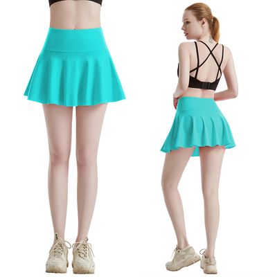 Womens 2 in 1 Gym Skirts Yoga Wear