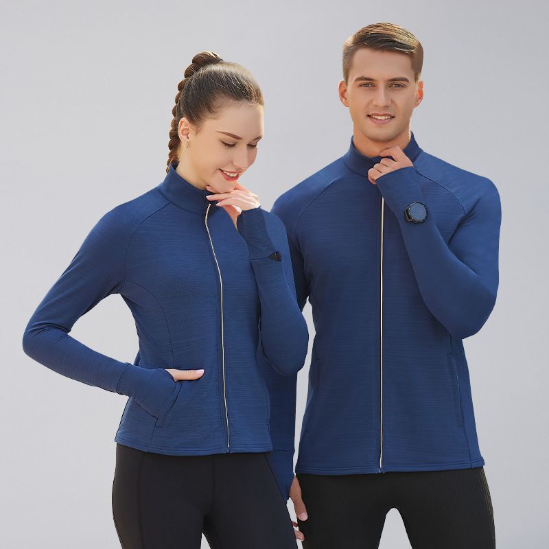 Men&#39;s Lightweight French Terry Full-Zip Mock Neck Sweatshirt