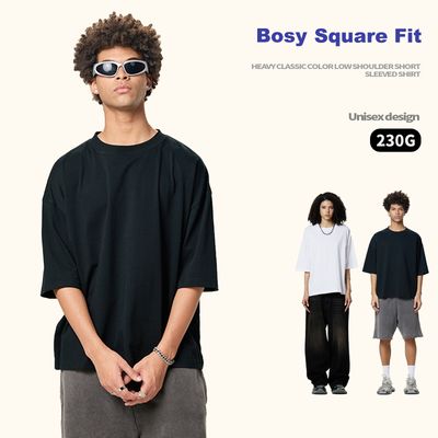 Heavyweight 100% Cotton Oversized Boxy T Shirts