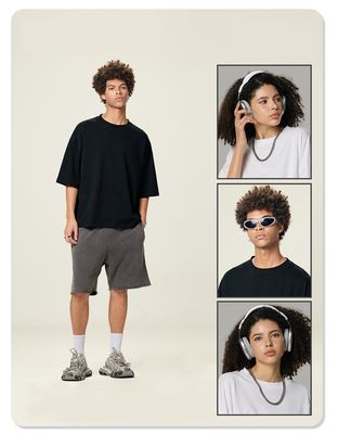 Heavyweight 100% Cotton Oversized Boxy T Shirts