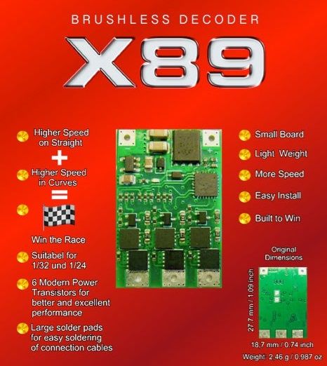 X89 Brushless ESC (Road Course)