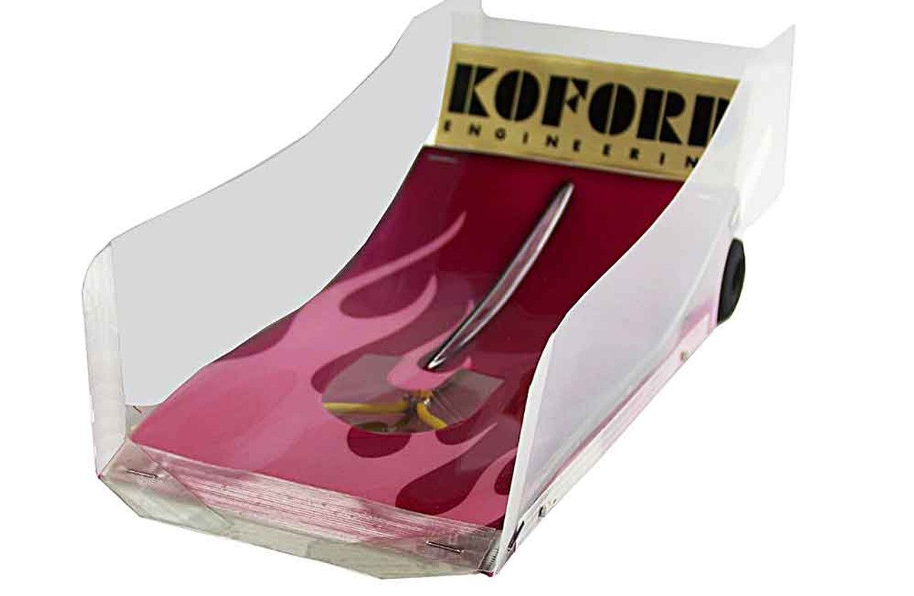 Koford GRP12 Wing Car Body Painted with Diaplane and side wings