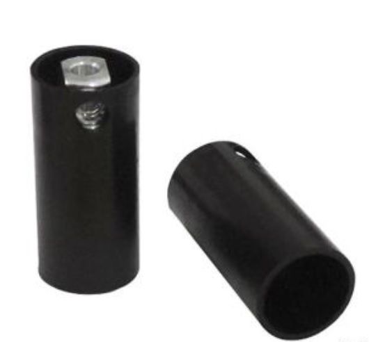 Carbon Fiber Hubs - 3/32&quot; Axle - .370&quot; (9.5mm) Dia. x .810&quot; Wide Pair