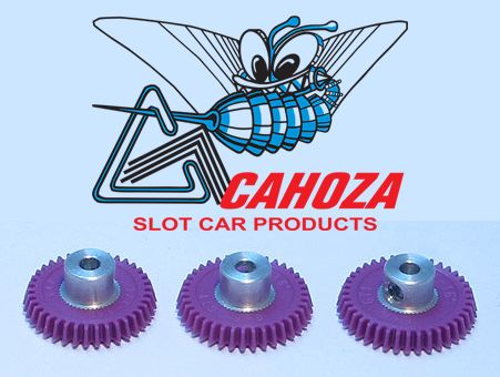 CAHOZA POLYMER GEARS 64 PITCH ANGLED 16Degrees 3/32 axle Size 39T