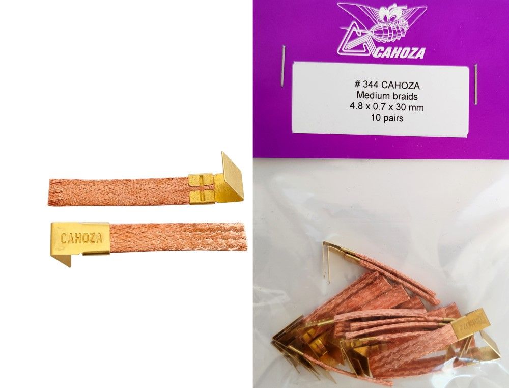 CAHOZA MEDIUM BRAIDS 10 pairs per bag