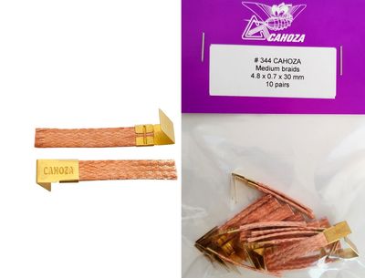 CAHOZA MEDIUM BRAIDS 10 pairs per bag