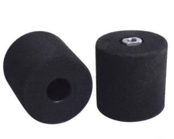 ​CARBON FIBER SMALL HUB TIRES .720&quot; DIA. X .810&quot; W TIRE