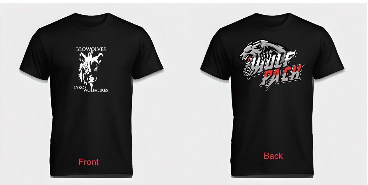 Beowolves Lykos Wolfalikes Wolf Pack T-shirt