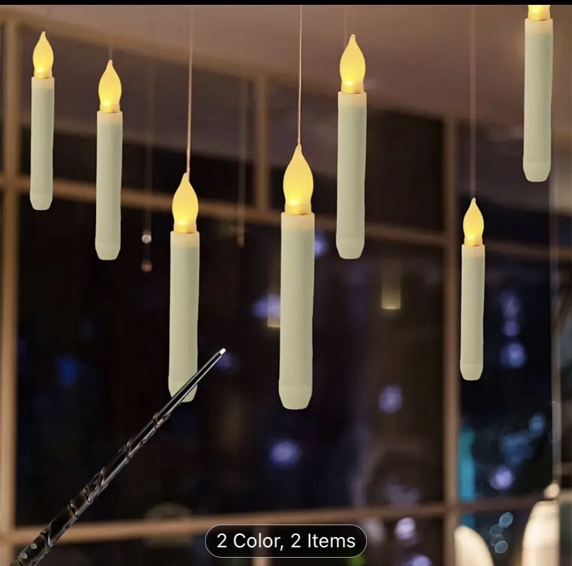 Floating Candle Decor (with wand)