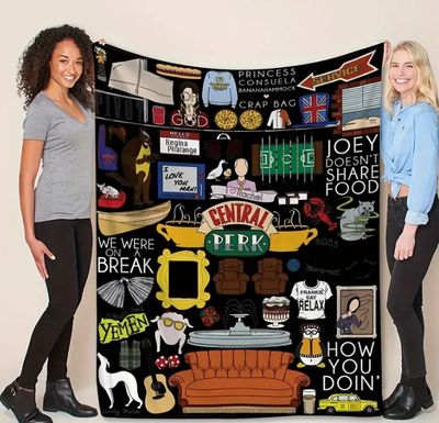 Blanket - FRIENDS inspired