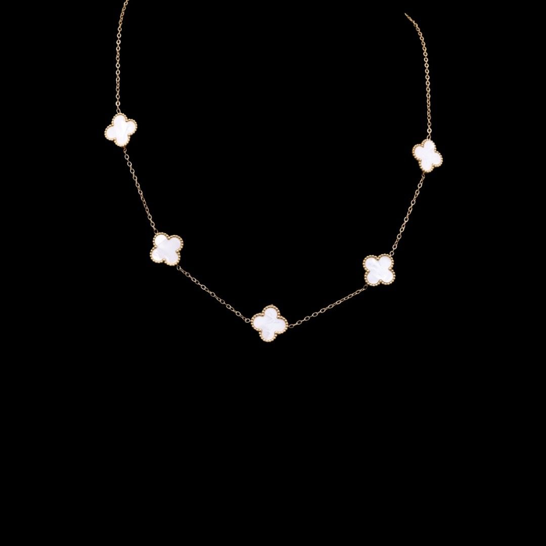 Classy White Necklace