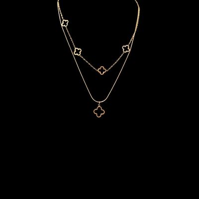 Black &amp; White Reversible Necklace