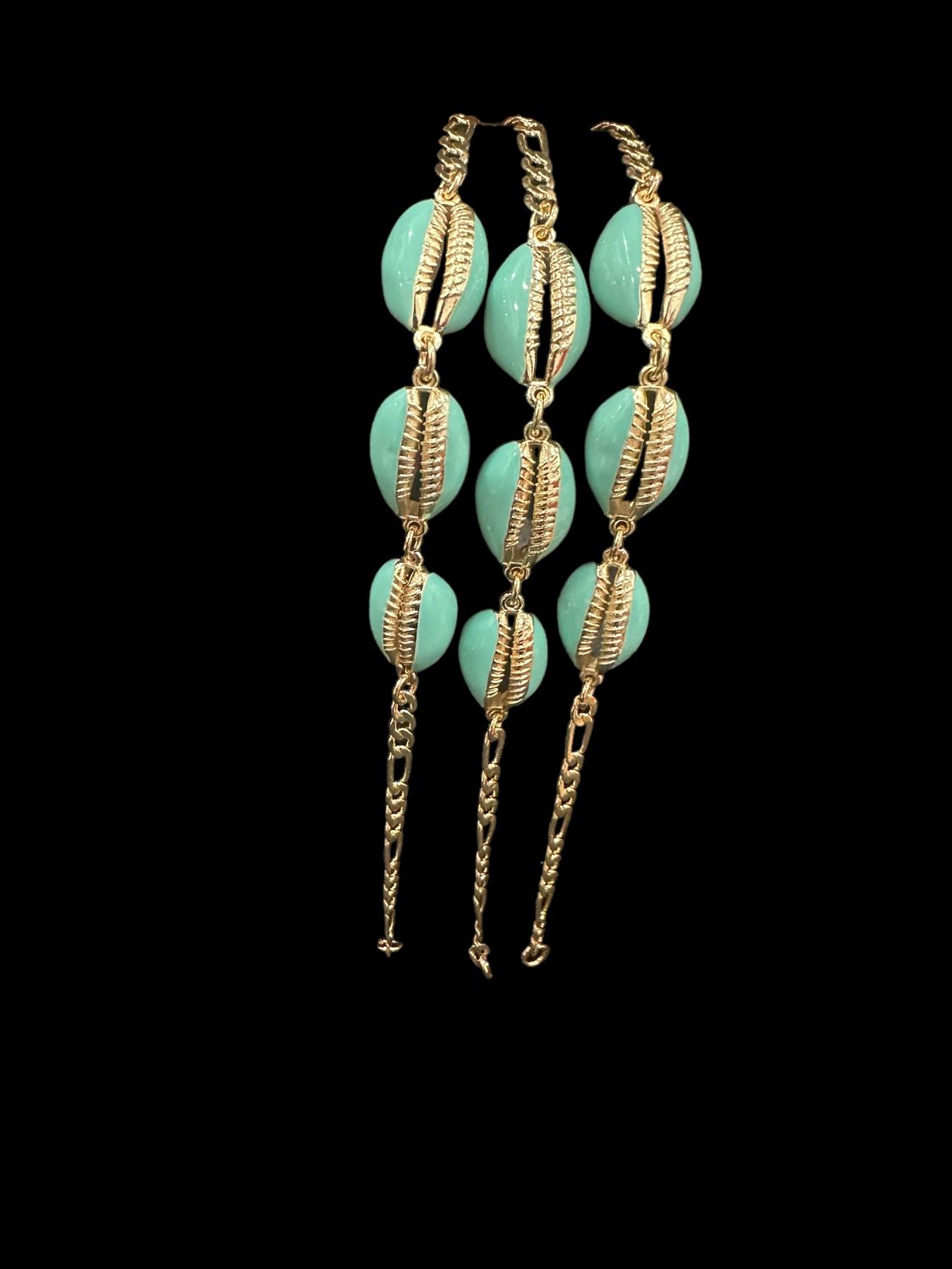 Shell Vibes Only Bracelet (teal)
