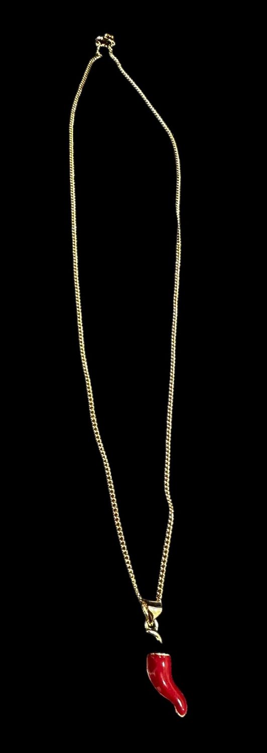 Red Chili Pepper Necklace