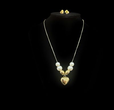 Pearls of Love Necklace/Earring Set