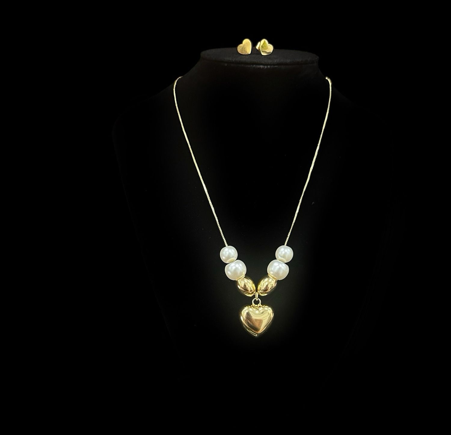 Pearls of Love Necklace/Earring Set