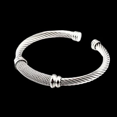 Classic Rope Bracelet (Silver)