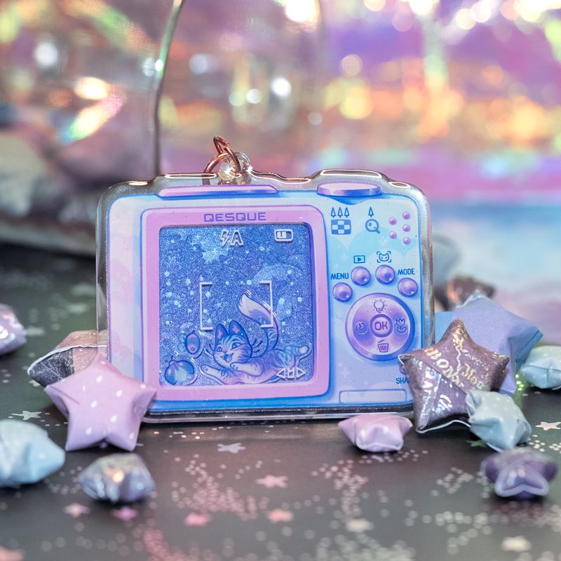 Astral Camera Cat Charm