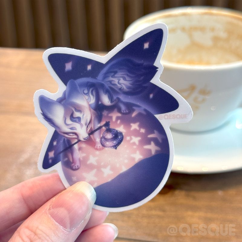 Astral Fennec Sticker
