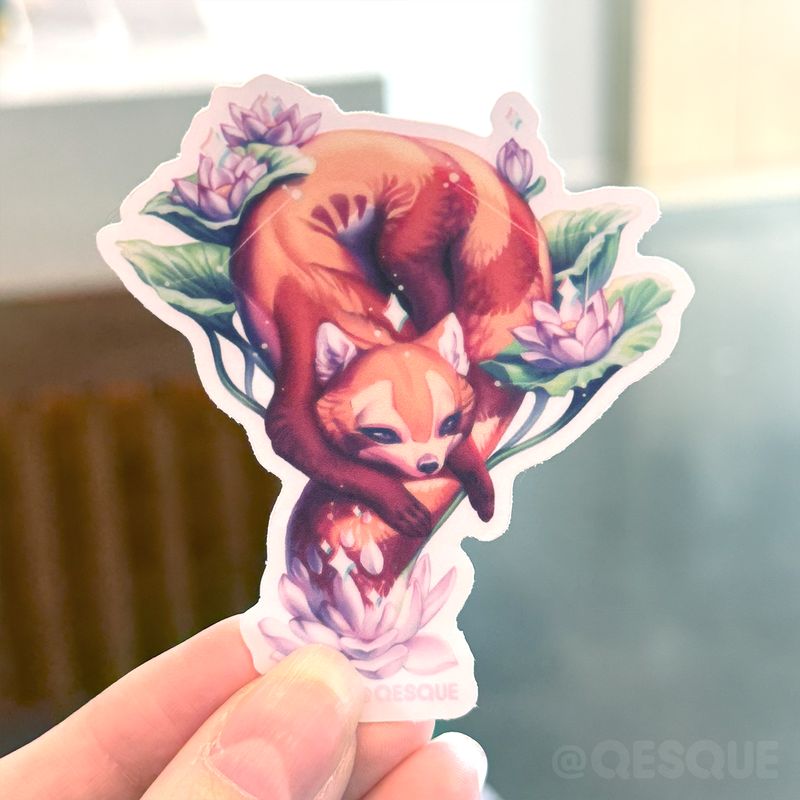 Astral Panda Sticker