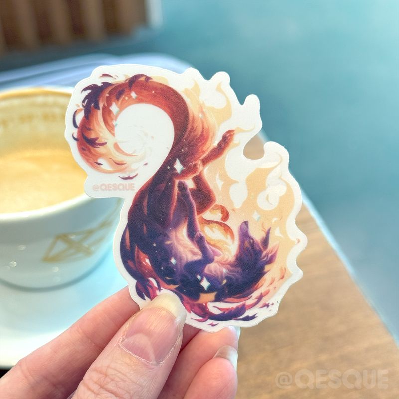 Astral Fox Sticker