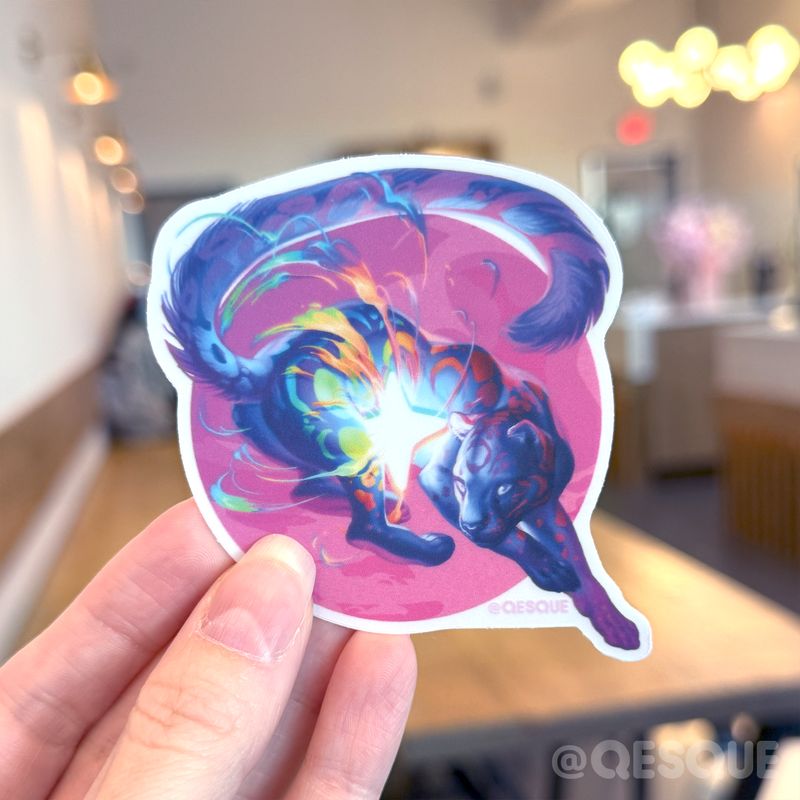 Astral Jaguar Sticker