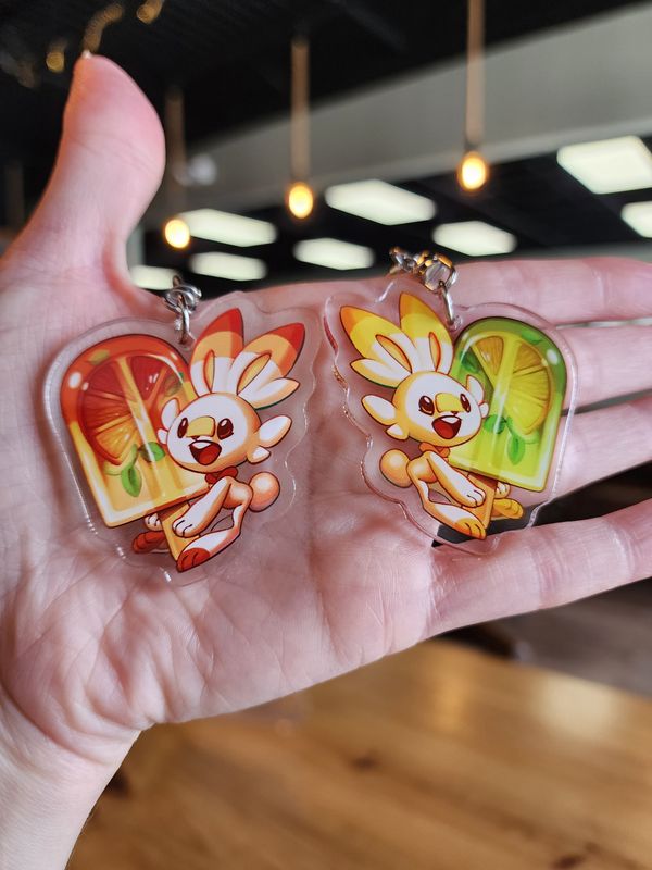Pocket Monster | Scorbunny Charm