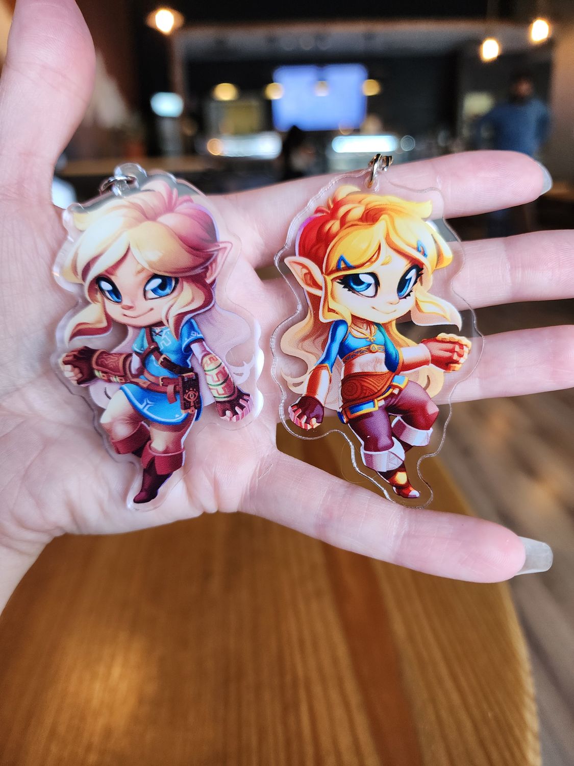Link &amp; Zelda Charm