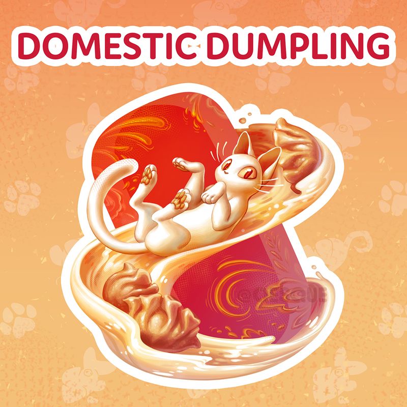 Domestic Dumpling Sticker