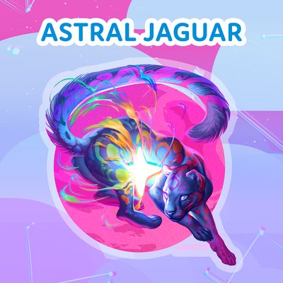 Astral Jaguar Sticker