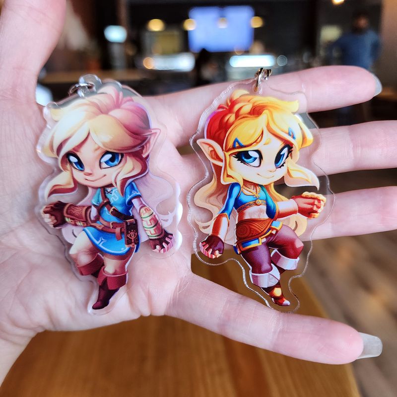 Link &amp; Zelda Charm
