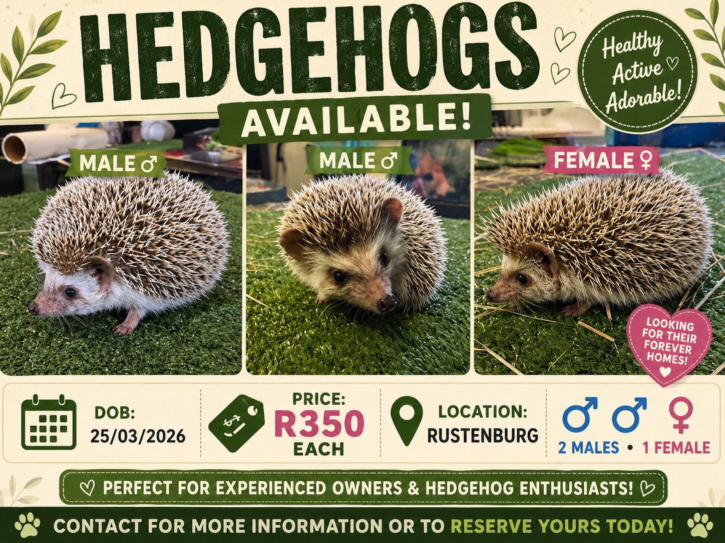 Hedgehogs