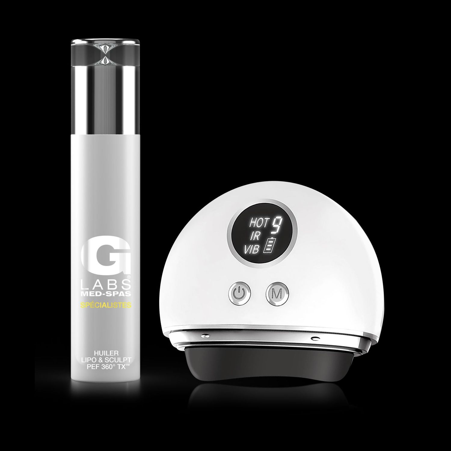 Biomolecular Signalling Huiler Lipo & Sculpt PEF 360° TX™ LB + Sceptre Massage Tool Biomolecular Signalling Huiler Lipo & Sculpt PEF 360° TX™ LB + Sceptre Massage Tool