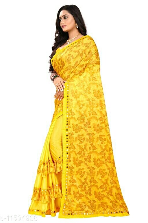 Bollywood Silk Blend Saree