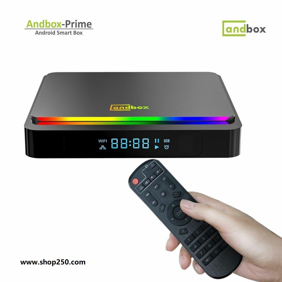 Green Gate Android TV Box/Smart TV Box /Internet TV Box Media Streaming Device  (Black)