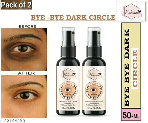 Rabendra Bye Bye Dark Circles Eye Cream Pack of 2 (50 ML)