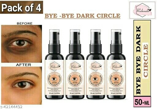 Rabendra Bye Bye Dark Circles Eye Cream Pack of 4 (50 ML)