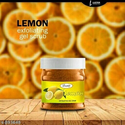 Lemon Face & Body Gel Scrub 