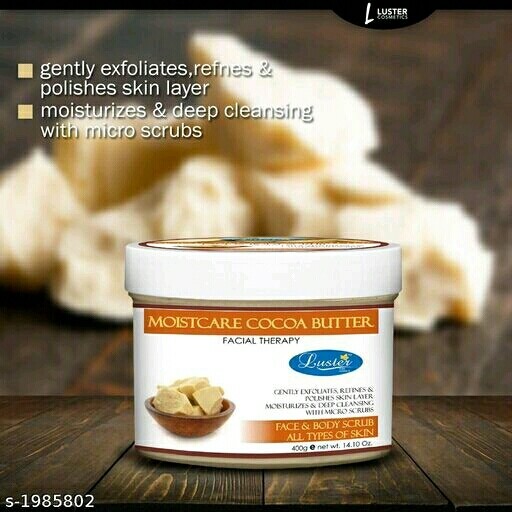 Moistcare Cocoa Butter Face & Body Scrub  