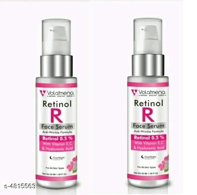 Volamena Retinol face serum pack of 2