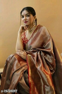 Beautiful Banarsi Silk Designer Saree