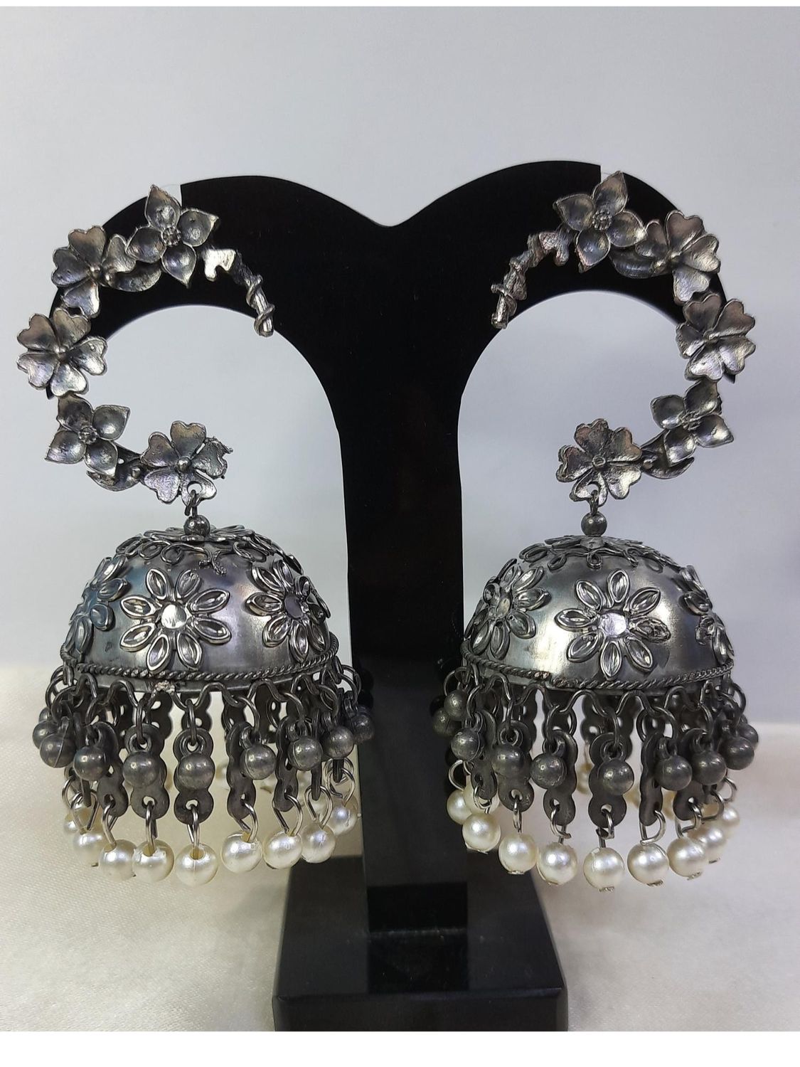 Oxidised Earrings