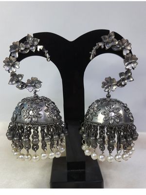 Oxidised Earrings