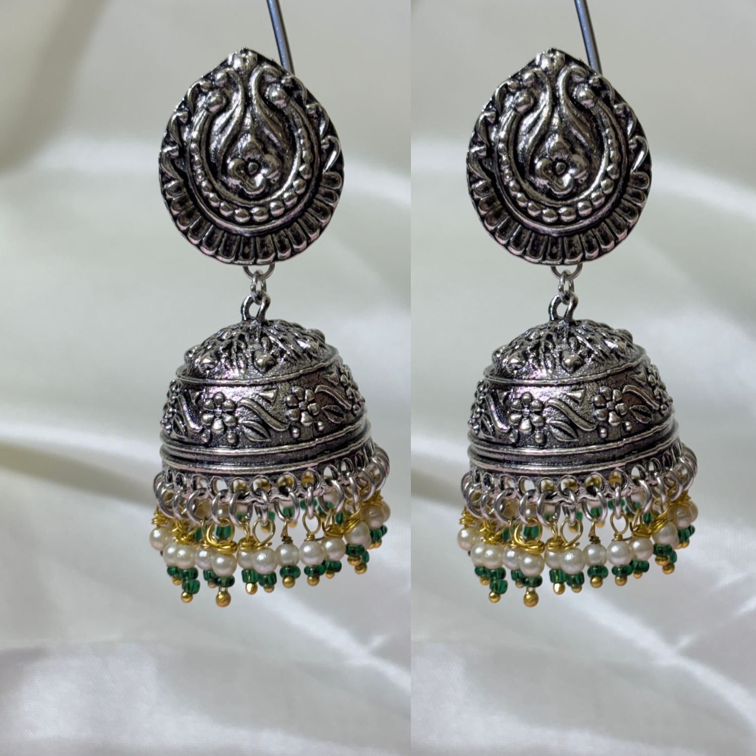 Oxidised Earrings