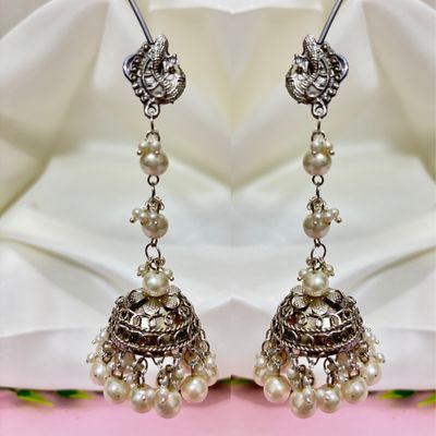Oxidised Earrings