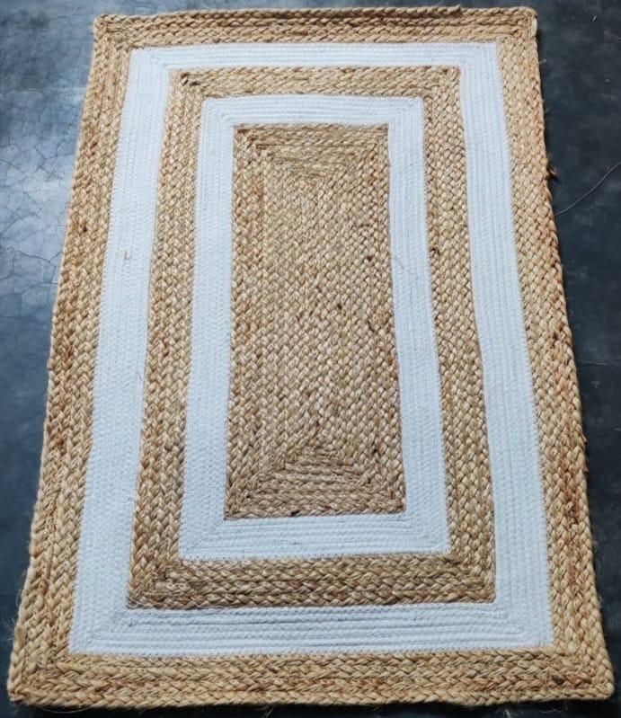 Plain Floor Jute Carpet