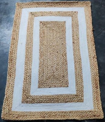 Plain Floor Jute Carpet